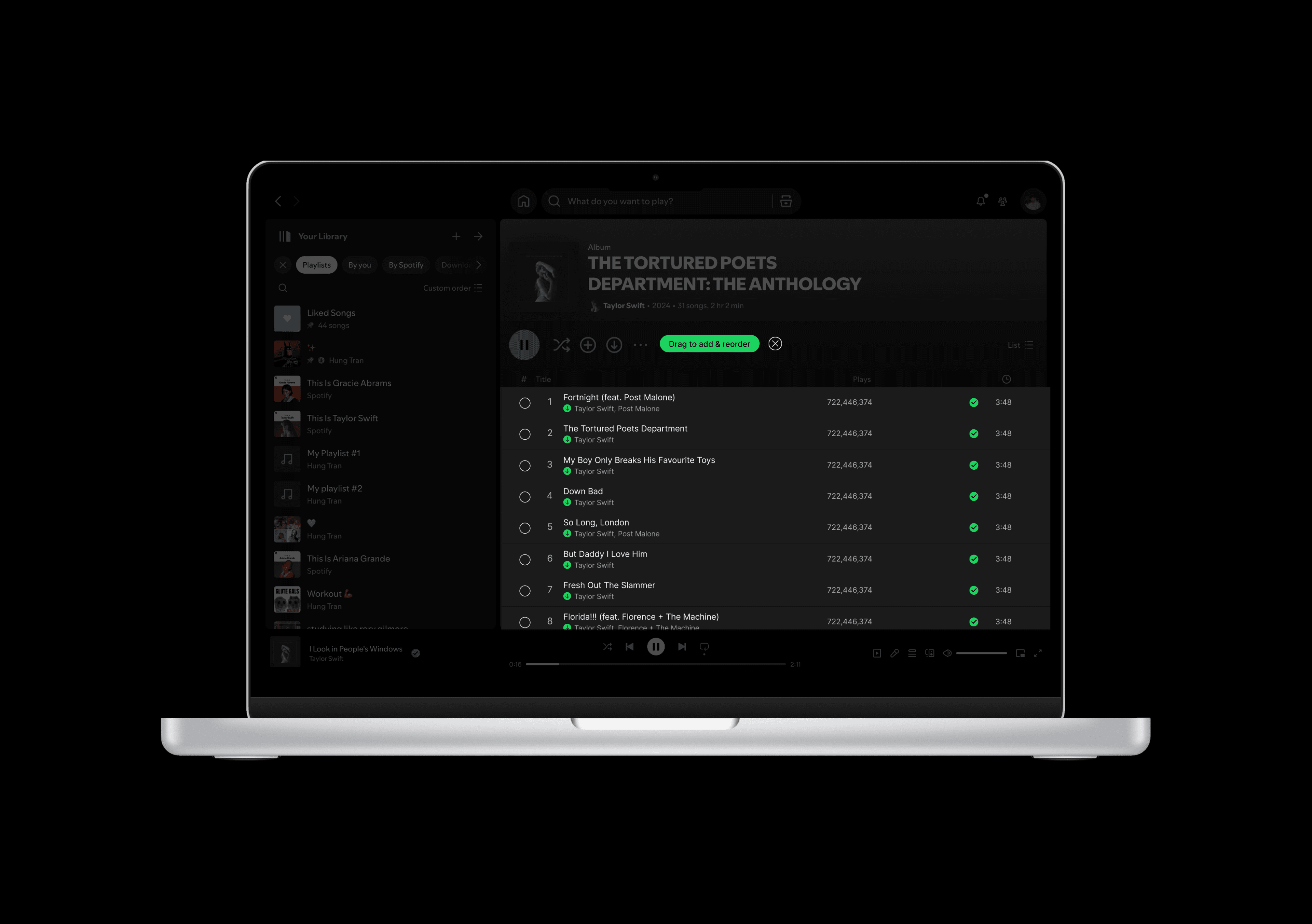 Enhancing Spotify's onboarding experience for new users.